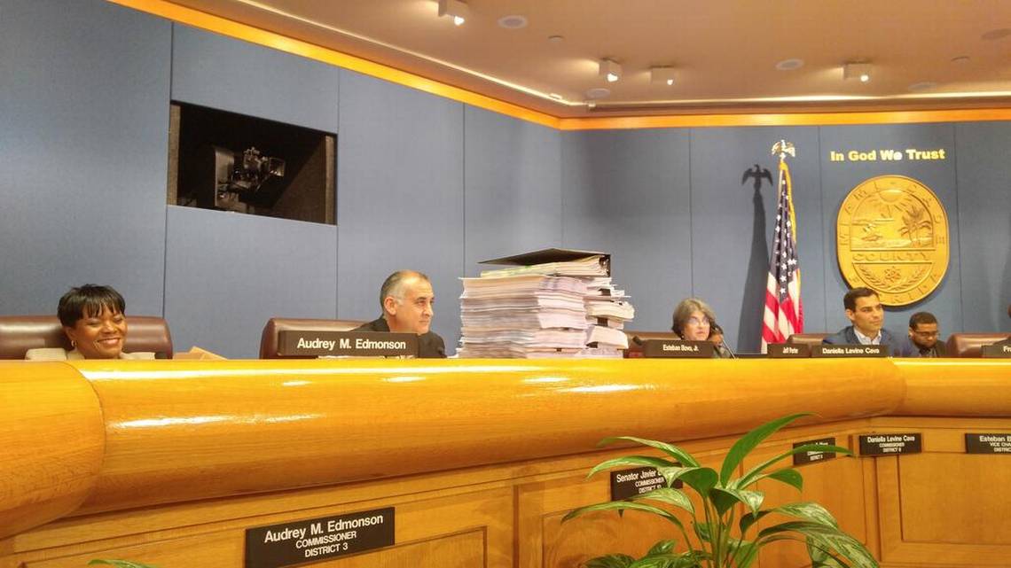 When Miami-Dade SMART Plan was approved in April 2016, Commissioner Esteban “Steve” Bovo recalled past efforts to expand transit by bringing old transportation studies with him to the dais in the Miami-Dade Commission chambers. 